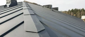 Grey folding roof